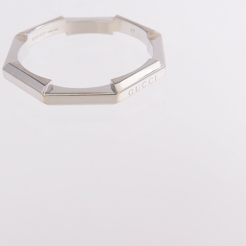 GUCCI 18K白金Link To Love戒指-4