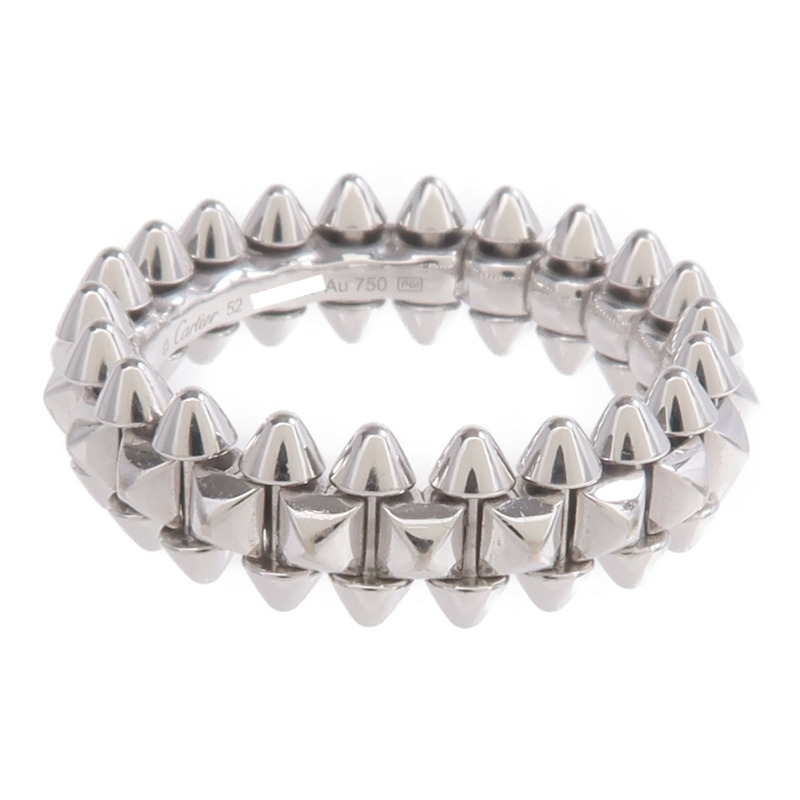 CARTIER 18K白金Clash De Cartier戒指-3
