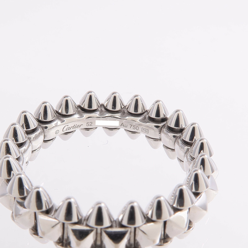CARTIER 18K白金Clash De Cartier戒指-4