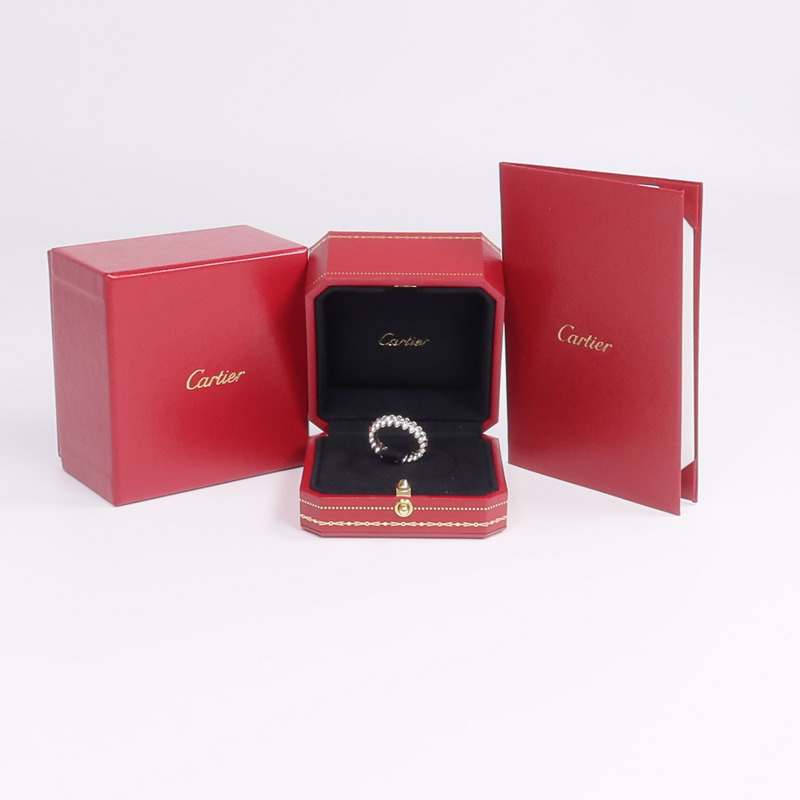 CARTIER 18K白金Clash De Cartier戒指-7