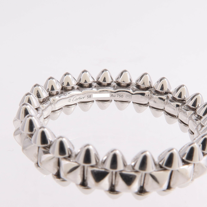 CARTIER 18K白金Clash De Cartier Ring戒指-4