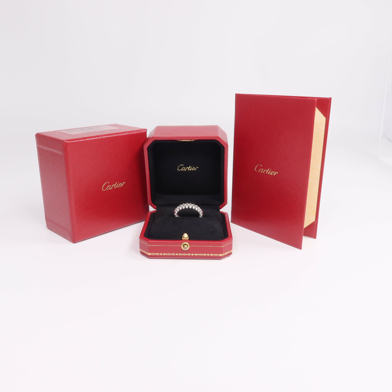 CARTIER 18K白金Clash De Cartier Ring戒指-7