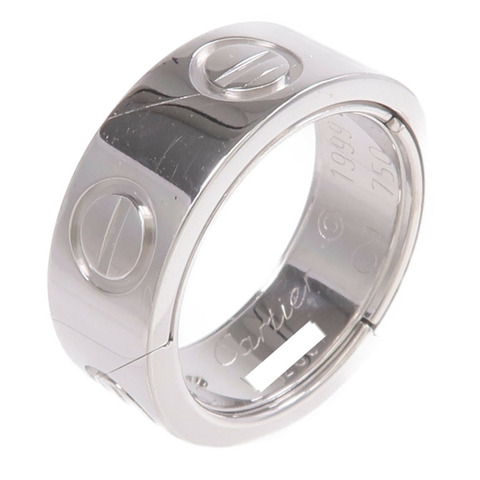 CARTIER 18K白金Astro Love Ring戒指