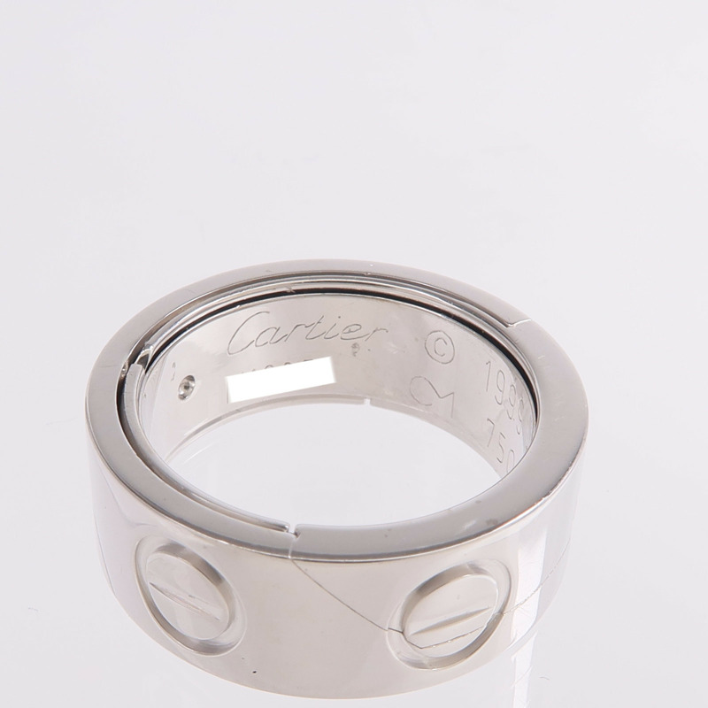 CARTIER 18K白金Astro Love Ring戒指-4