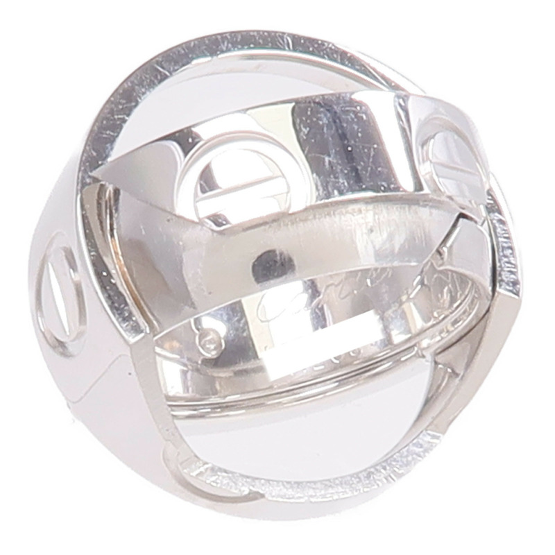 CARTIER 18K白金Astro Love Ring戒指-6
