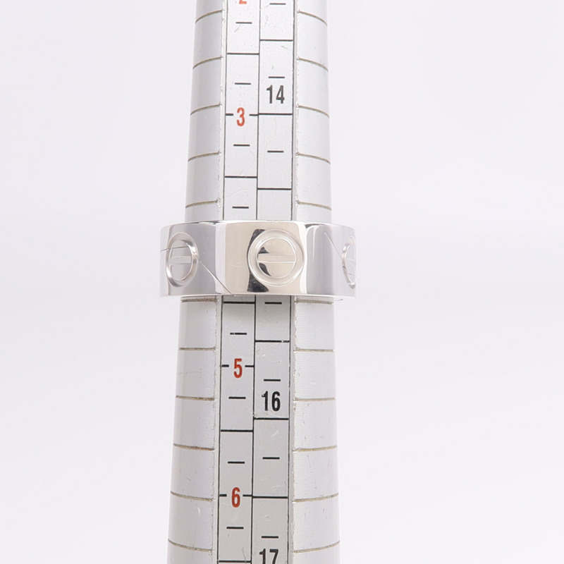 CARTIER 18K白金Astro Love Ring戒指-8