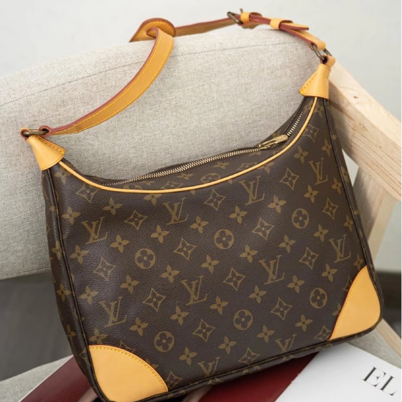 Louis Vuitton • 經典老花牛角包-0
