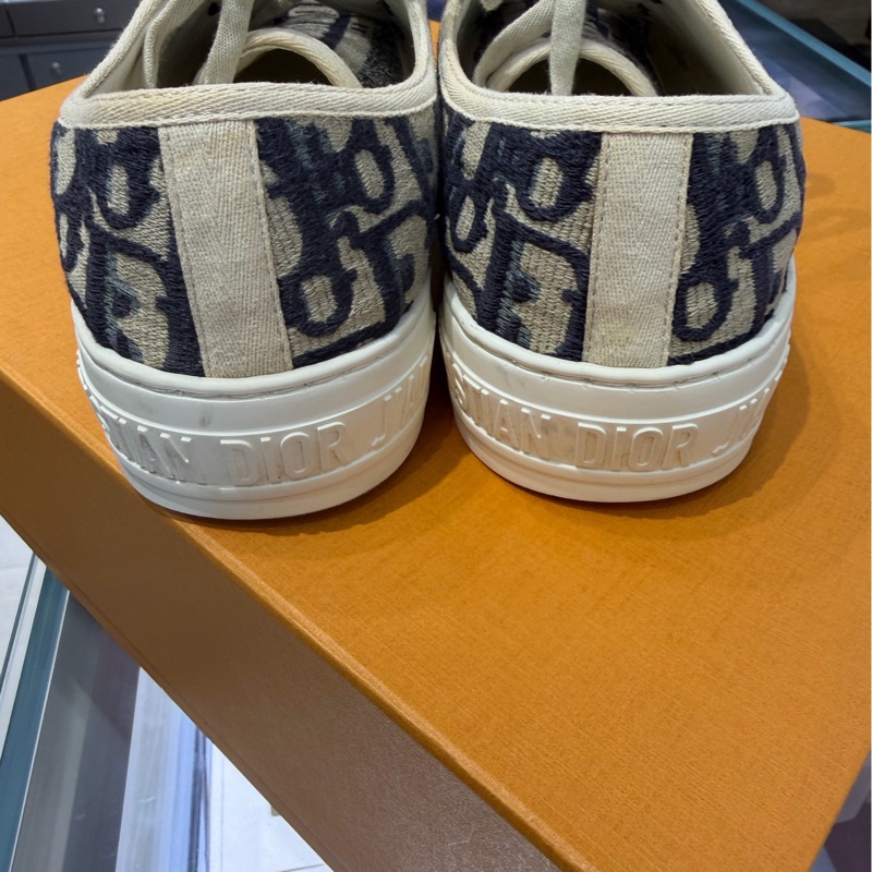 95新 迪奧/Dior Walk'n'Dior Oblique 老花滿印板鞋 尺碼/36碼-3