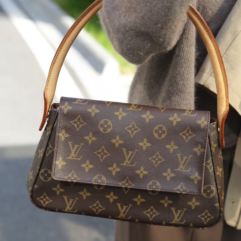 Louis Vuitton • Looping 經典老花翻蓋腋下包 小號-2