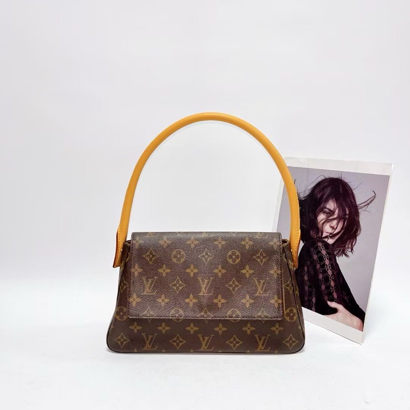 Louis Vuitton • Looping 經典老花翻蓋腋下包 小號-3