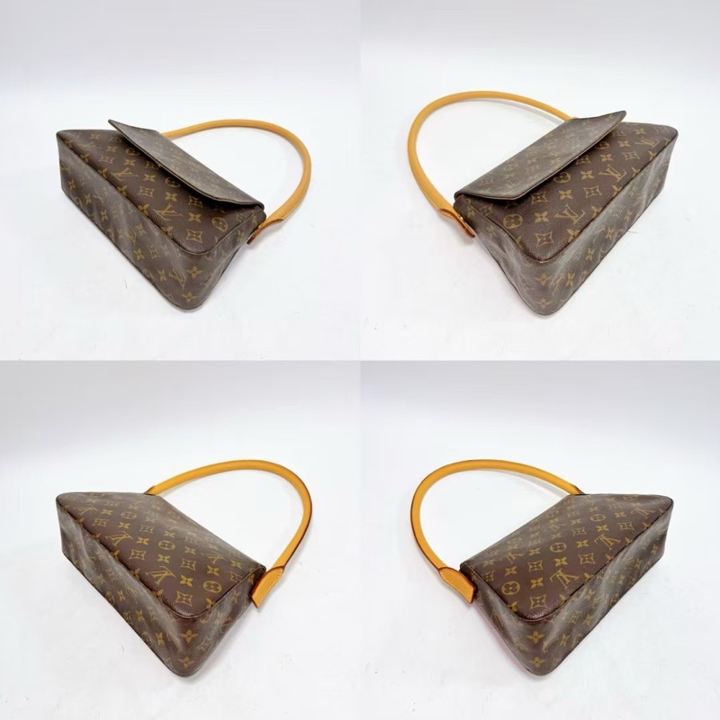 Louis Vuitton • Looping 經典老花翻蓋腋下包 小號-8