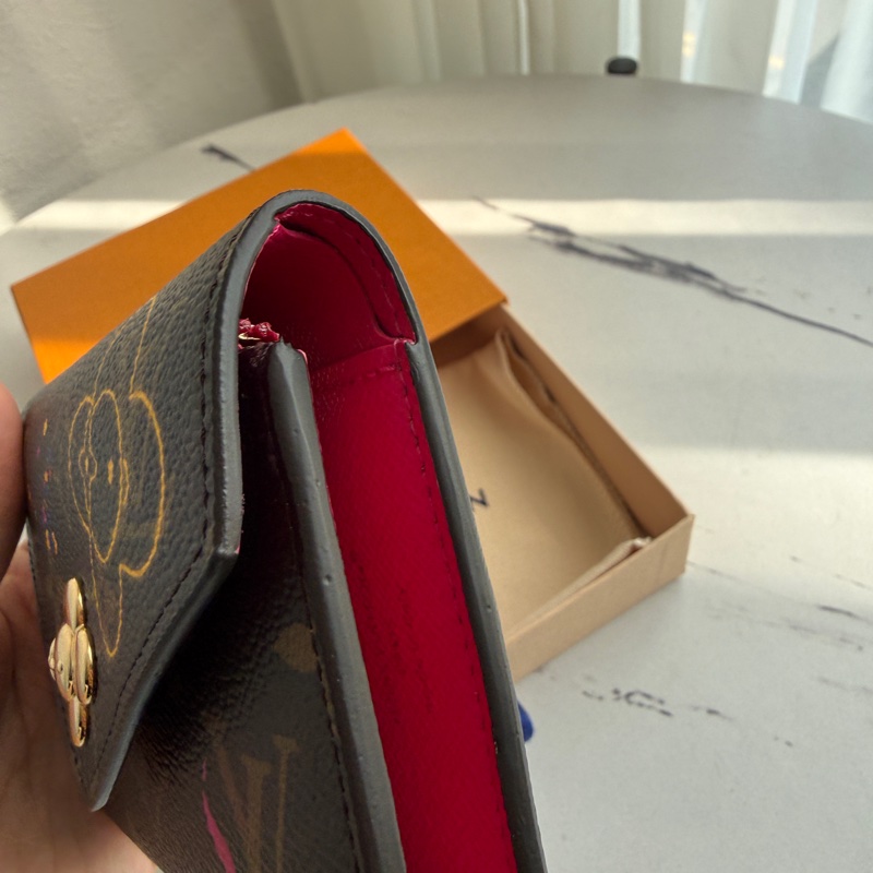 lv村上隆短夾💕💕💕-5