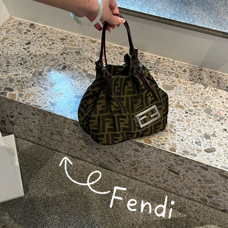 🏷Fendi迷你便當盒包-0