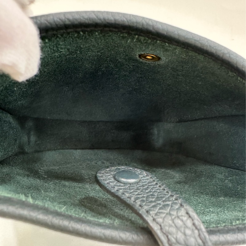 Hermes愛馬仕 mini evelyne 松柏綠金扣 togo皮 U刻-7