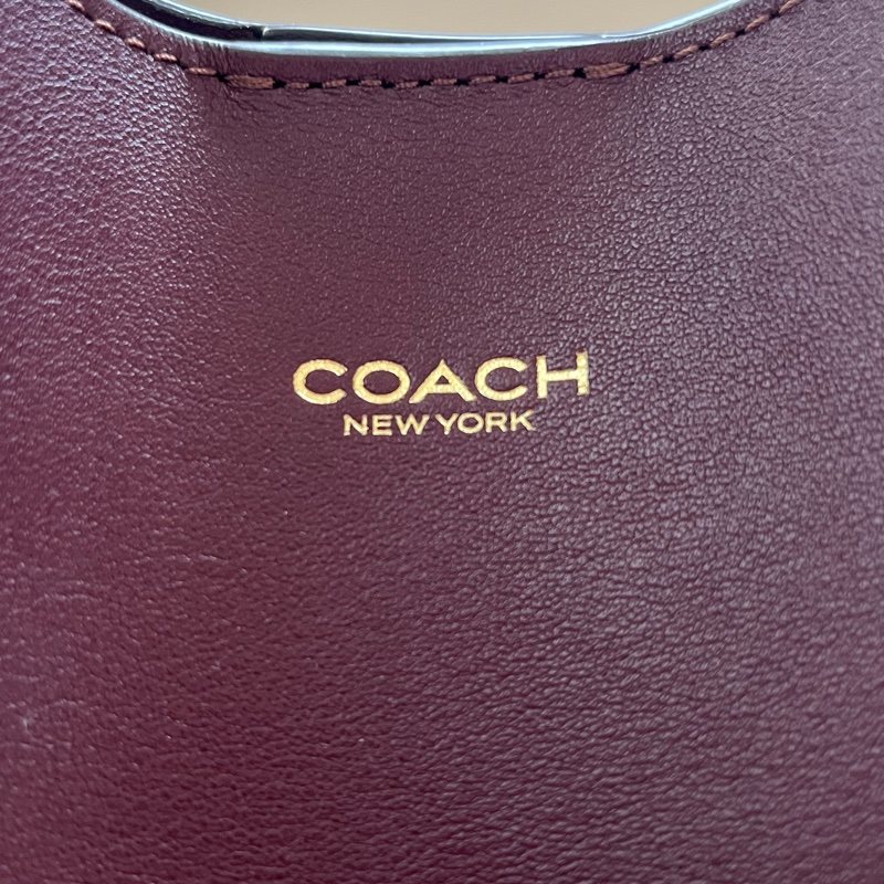 蒄馳Coach Brooklyn布魯克林34 酒紅色-1