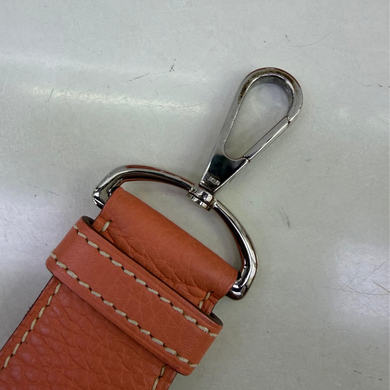 HERMES 愛馬仕 手袋 JYPSIERE 31L5 斜挎包 吉普賽包 蝦肉粉-2