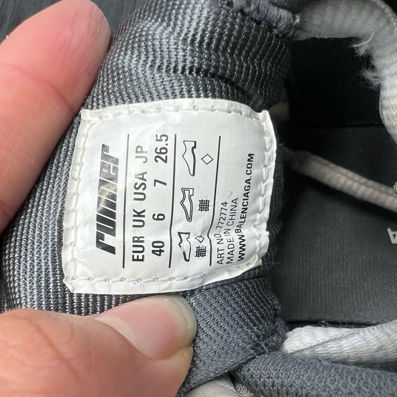 Balenciaga巴黎世家 runner 黑白灰 40 碼-7