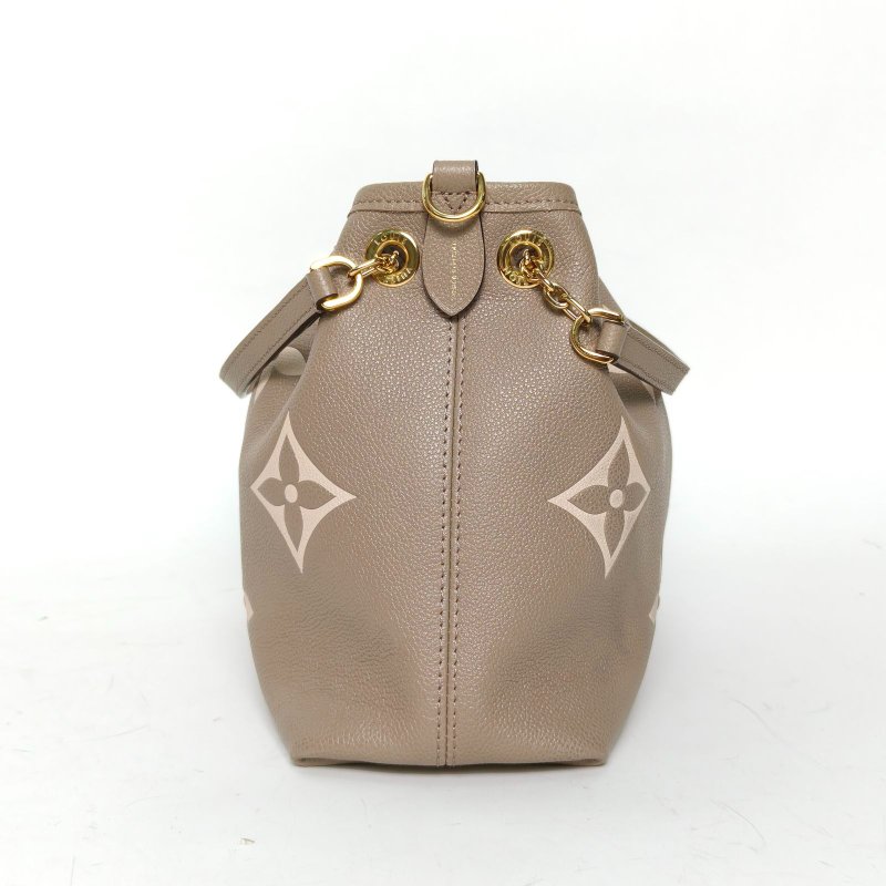 LOUIS VUITTON SummerBundle手提包logo壓紋大象灰牛皮晶片肩背包-1