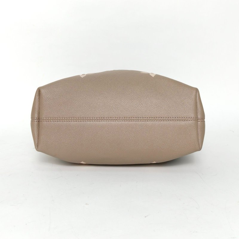 LOUIS VUITTON SummerBundle手提包logo壓紋大象灰牛皮晶片肩背包-4