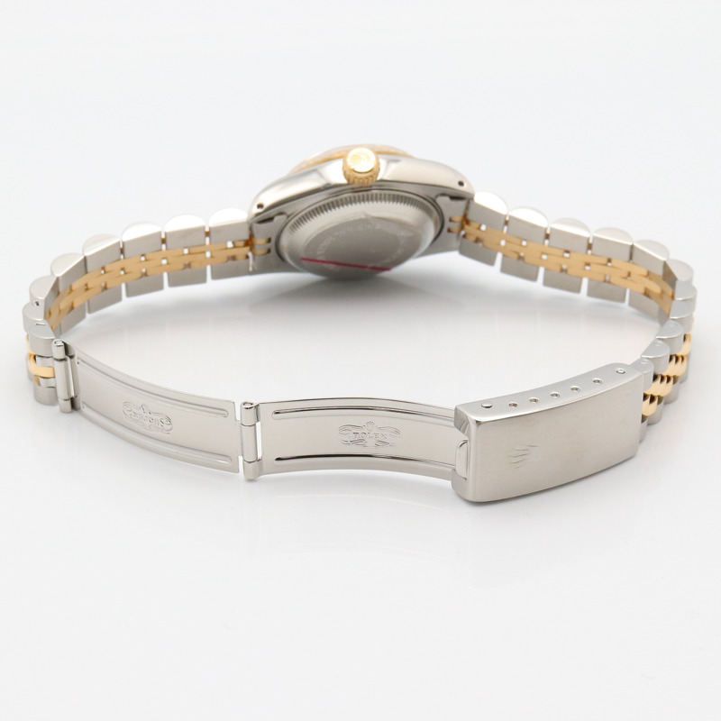 18K黃金 金鑽石面盤 Datejust 自動機械 腕錶【ROLEX 勞力士】 69173-3