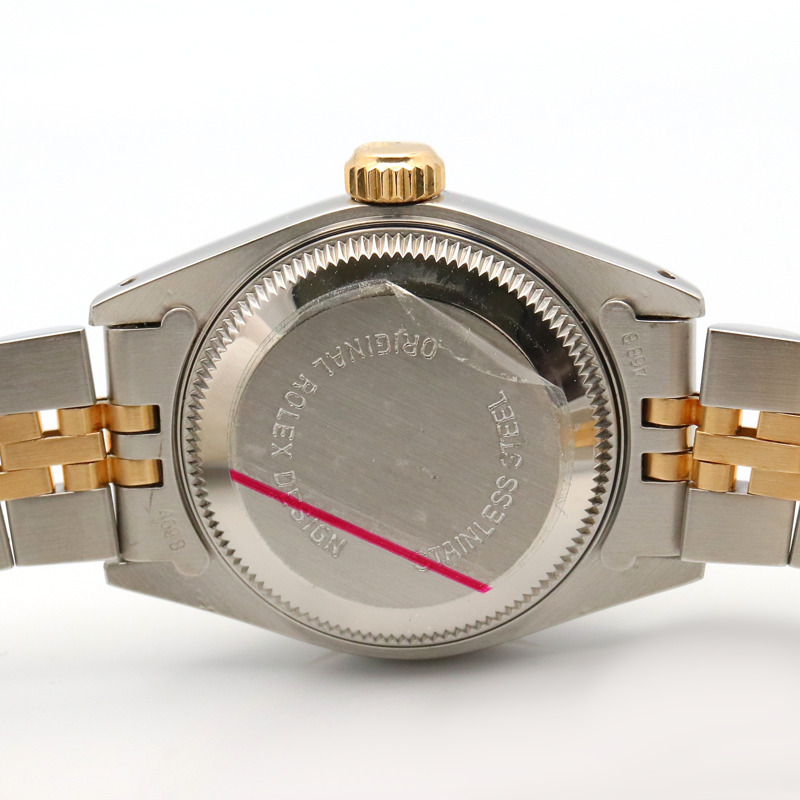 18K黃金 金鑽石面盤 Datejust 自動機械 腕錶【ROLEX 勞力士】 69173-4