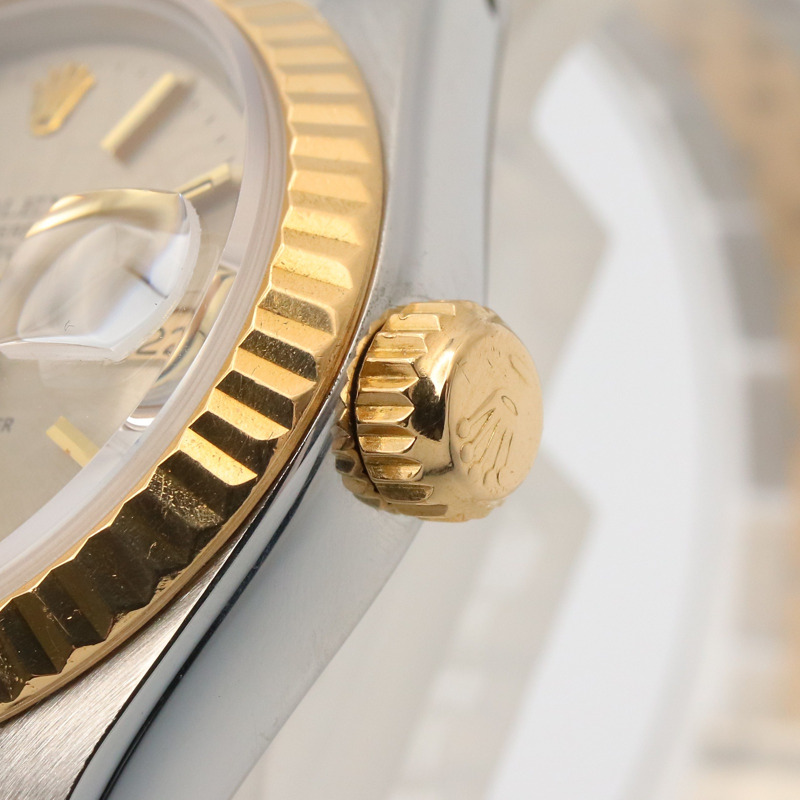 18K黃金 金鑽石面盤 Datejust 自動機械 腕錶【ROLEX 勞力士】 69173-5