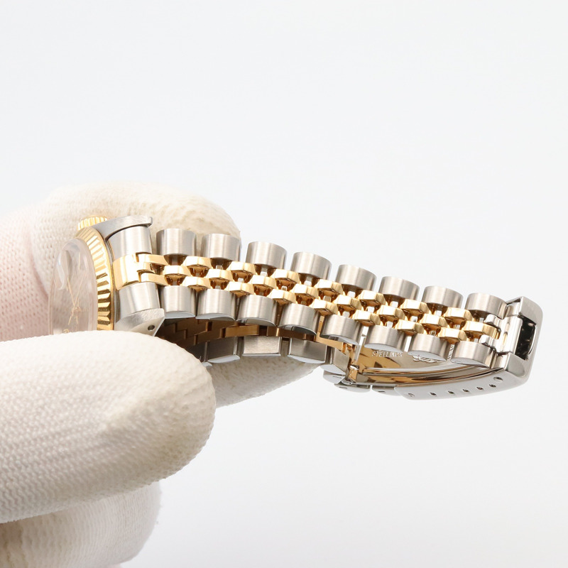 18K黃金 金鑽石面盤 Datejust 自動機械 腕錶【ROLEX 勞力士】 69173-7