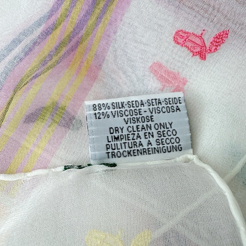 HERMES 全新Garde-Robe Pop絲巾80-6