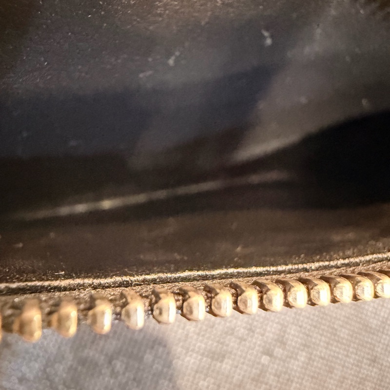 LV Alexander 黑灰棋盤格8格拉鏈零錢袋對折長夾-31