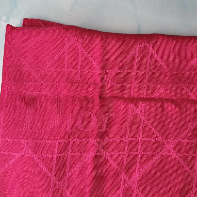 DIOR 真絲混羊毛披肩-2