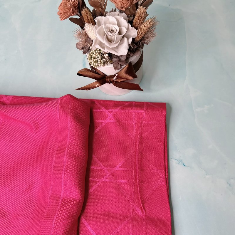 DIOR 真絲混羊毛披肩-4