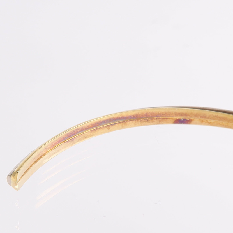 CARTIER 18K玫瑰金/黃金/白金Trinity耳環-6