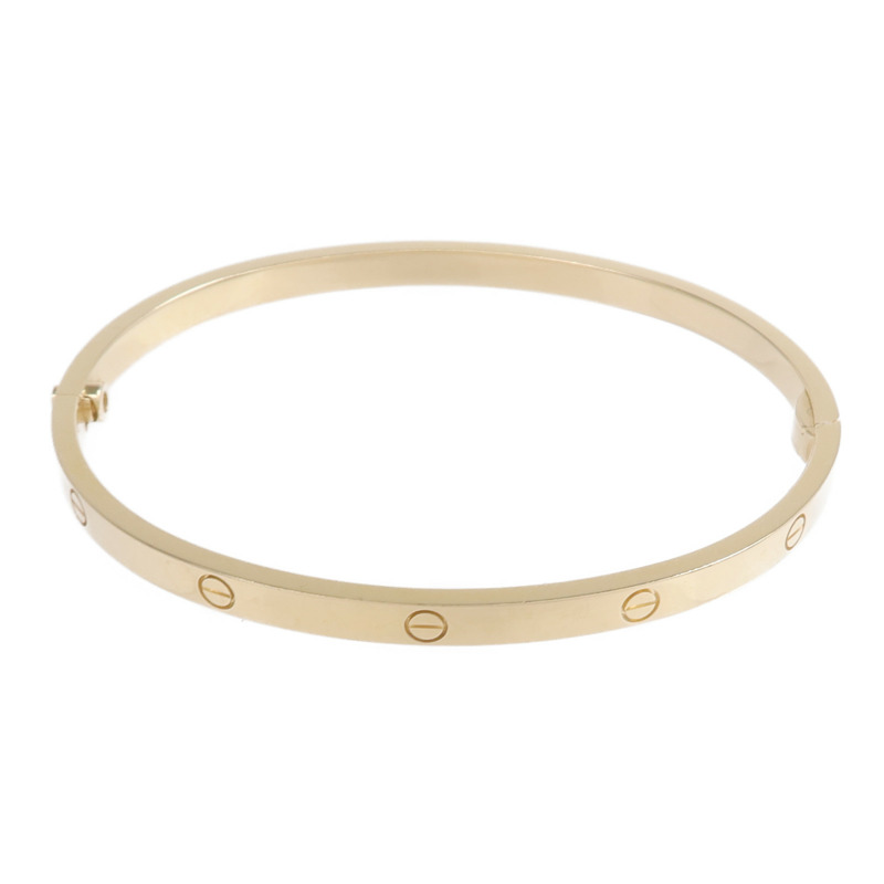 CARTIER 18K黃金Love Bracelet手鐲-2