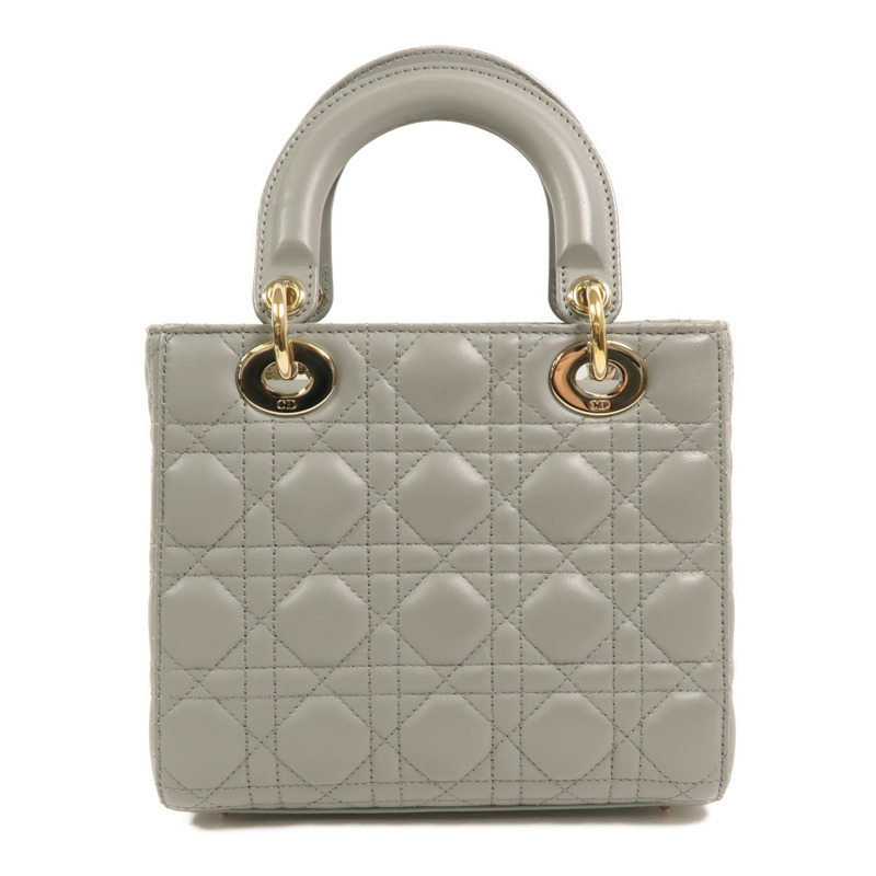 Dior 羊皮皮革Small Lady Dior My ABCDior Bag手挽肩背兩用袋-1