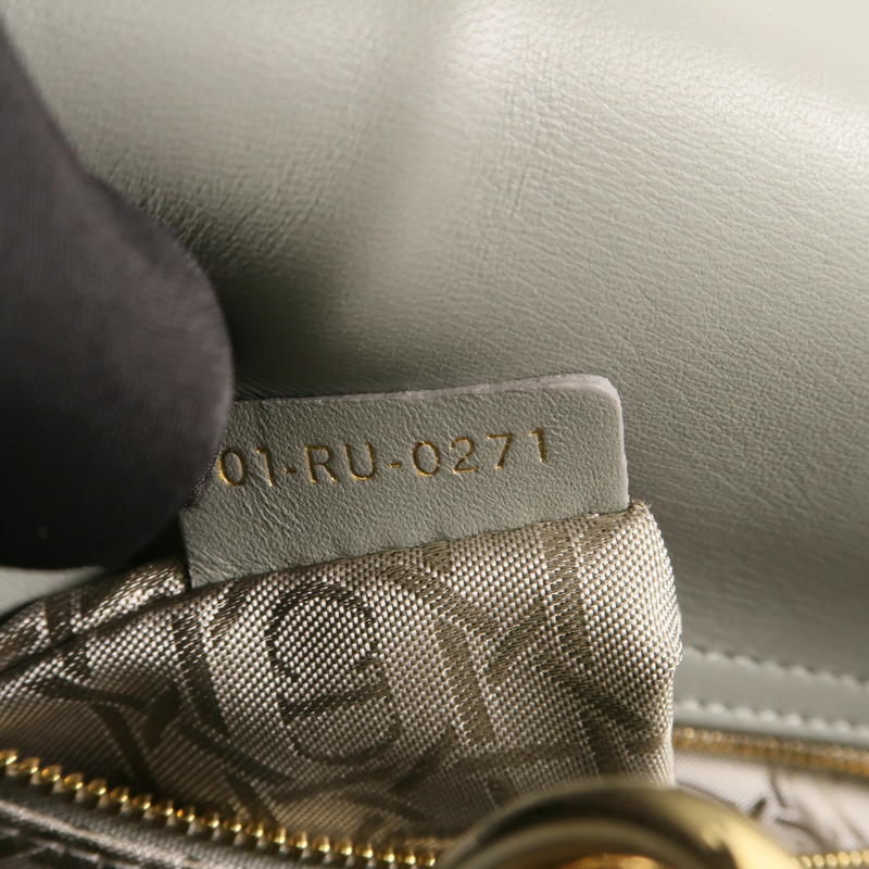 Dior 羊皮皮革Small Lady Dior My ABCDior Bag手挽肩背兩用袋-6