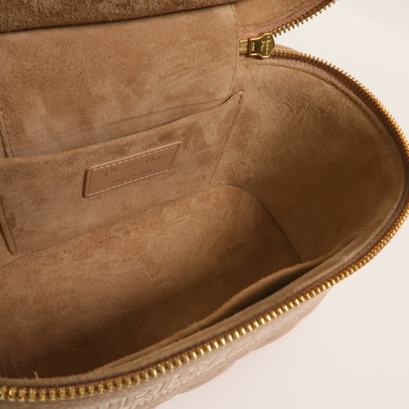 Dior 羊皮皮革Travel Vanity Case手挽肩背兩用袋-4