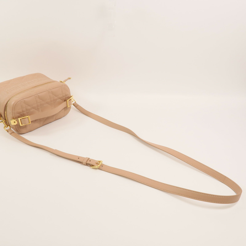 Dior 羊皮皮革Travel Vanity Case手挽肩背兩用袋-7