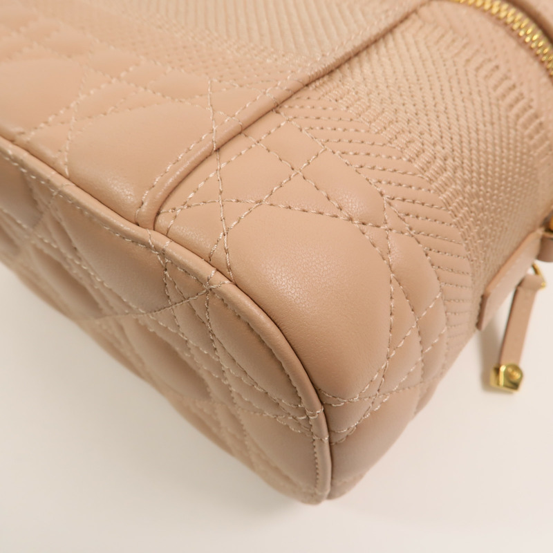 Dior 羊皮皮革Travel Vanity Case手挽肩背兩用袋-12