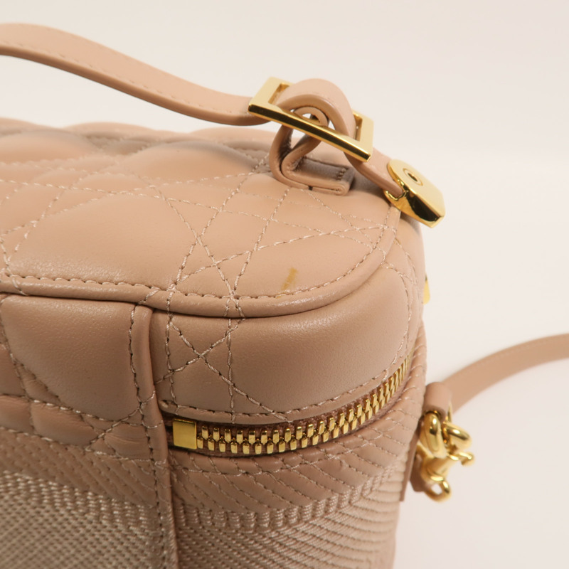 Dior 羊皮皮革Travel Vanity Case手挽肩背兩用袋-15