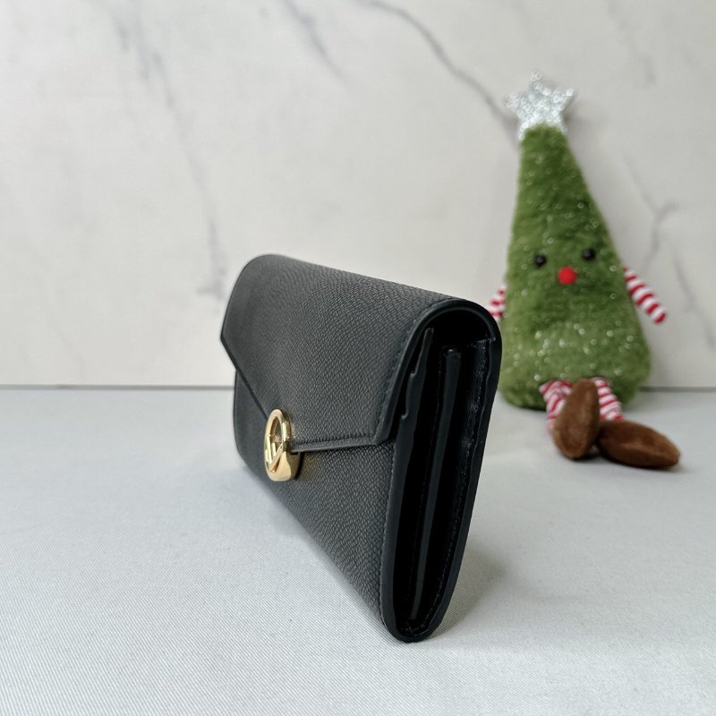 FENDI 圓扣信封長夾-2