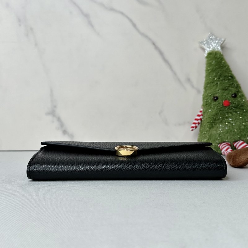 FENDI 圓扣信封長夾-5