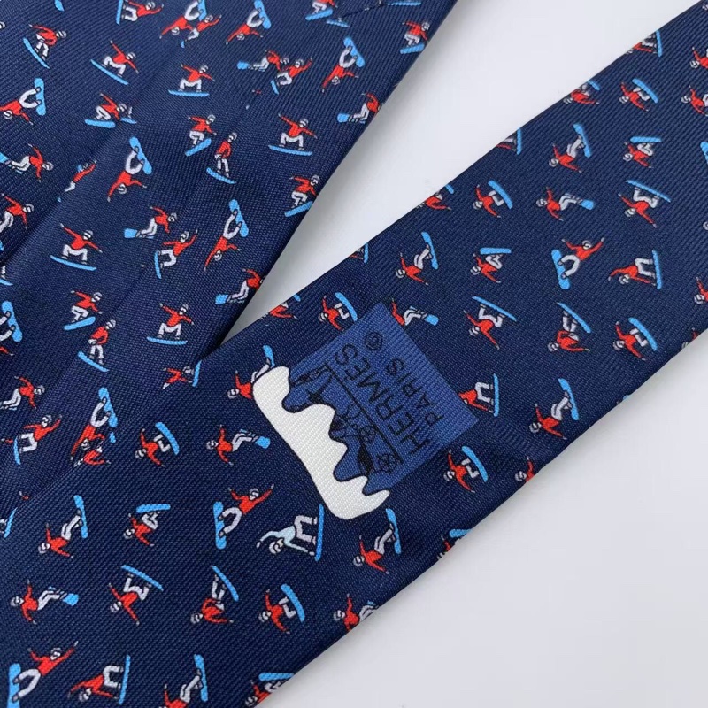 Hermes愛馬仕男士領帶，99 新閒置-6