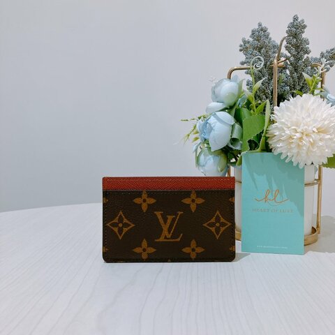 TK2003 Louis Vuitton 路易威登經典花紋卡包 Monogram Armagnac Brown Card Holder