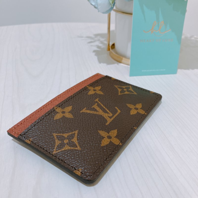 TK2003 Louis Vuitton 路易威登經典花紋卡包 Monogram Armagnac Brown Card Holder-2
