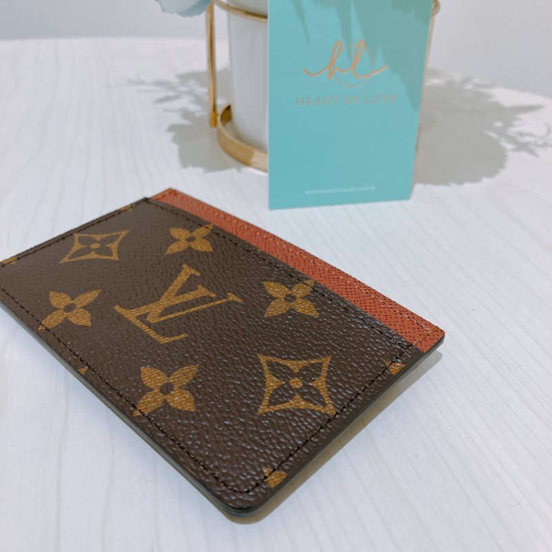 TK2003 Louis Vuitton 路易威登經典花紋卡包 Monogram Armagnac Brown Card Holder-3