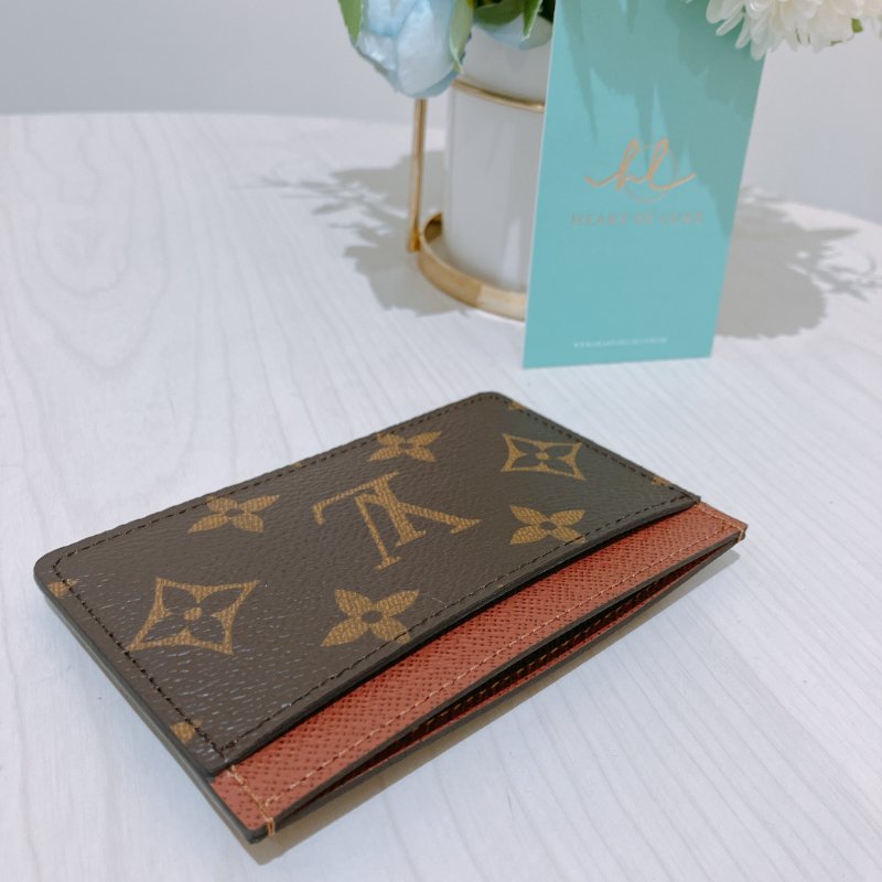 TK2003 Louis Vuitton 路易威登經典花紋卡包 Monogram Armagnac Brown Card Holder-4