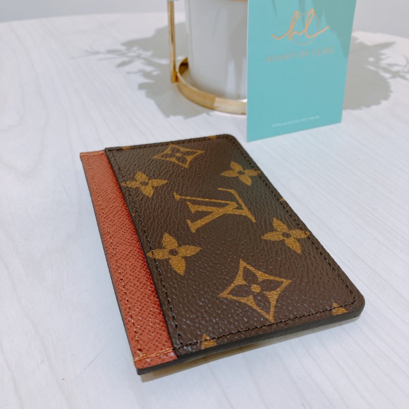 TK2003 Louis Vuitton 路易威登經典花紋卡包 Monogram Armagnac Brown Card Holder-5