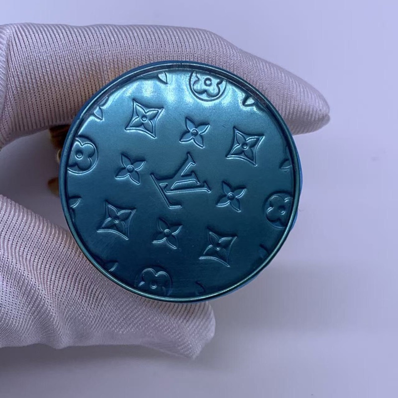 二手 LV 水晶球鑰匙扣，正常使用痕跡，如圖-4