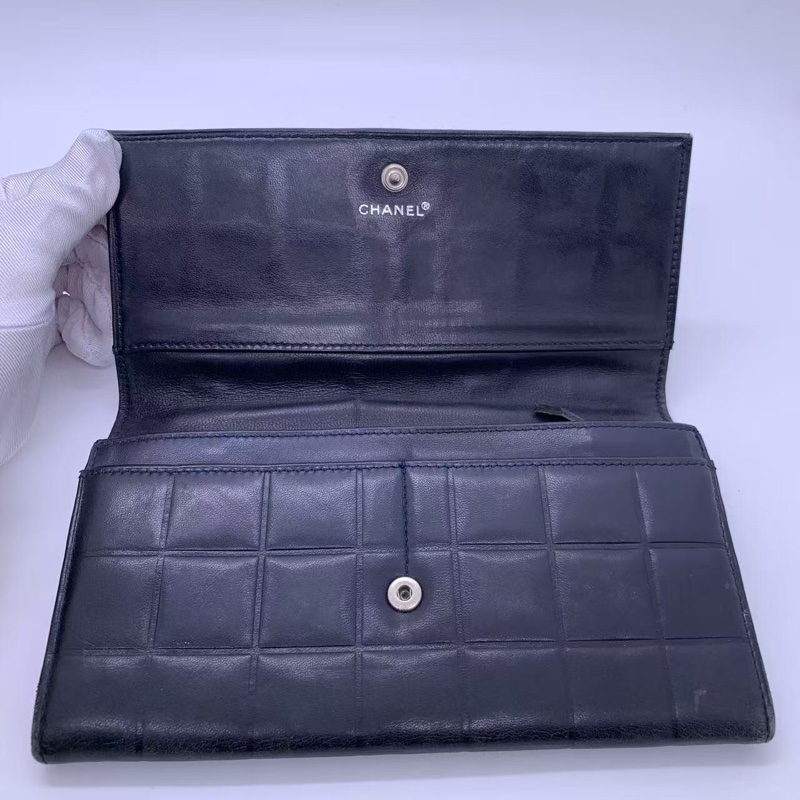 二手 Chanel 錢包，磨損如圖-4