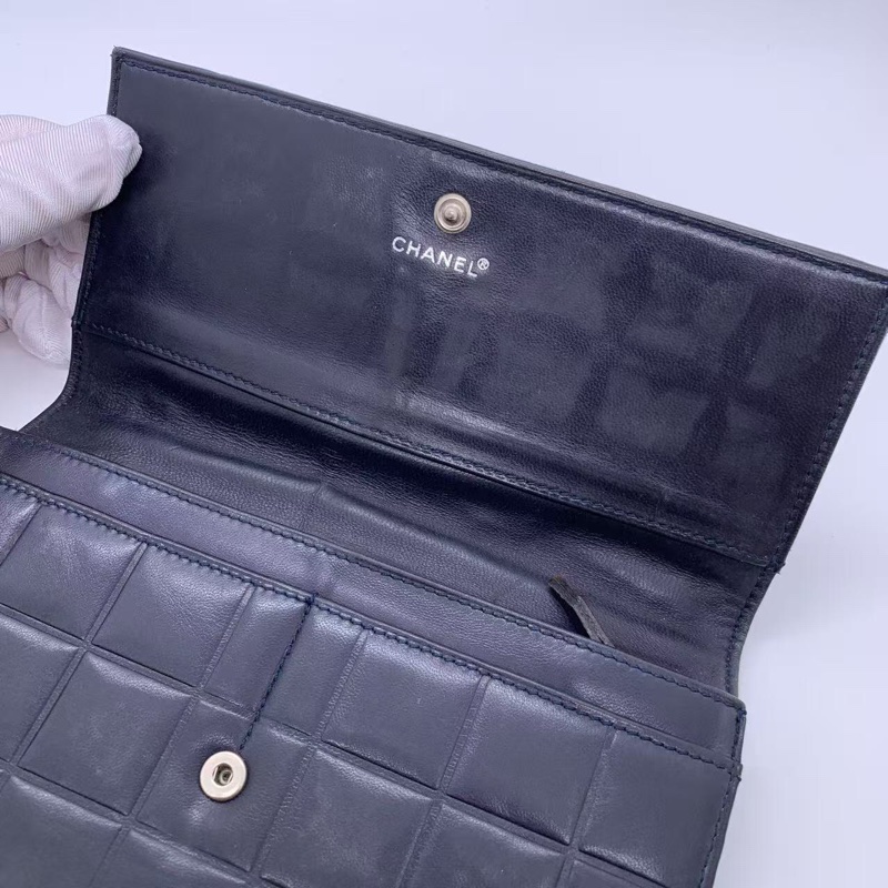 二手 Chanel 錢包，磨損如圖-5